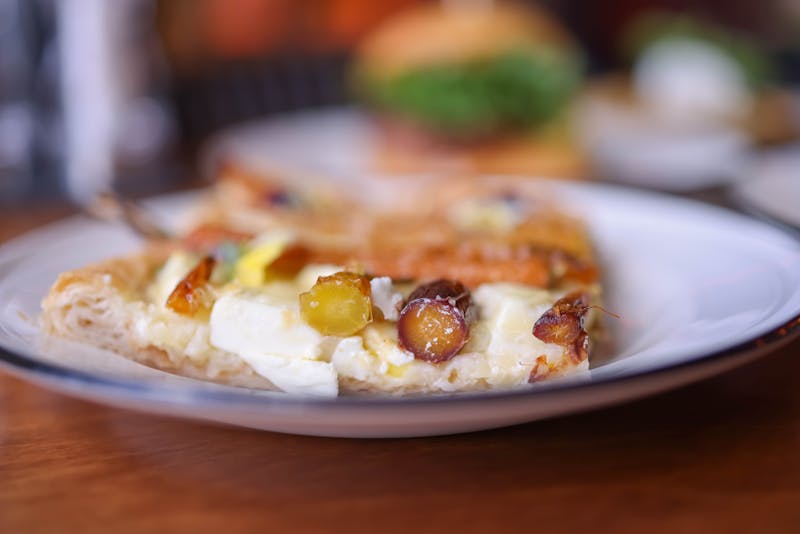 Classic Pepperoni Detroit pizza with caramelized cheese edges